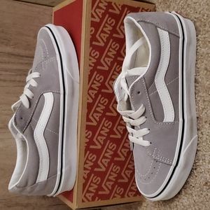Vans New Sk8 Low Drizzle/True White Lady USA 7 Skate Shoes